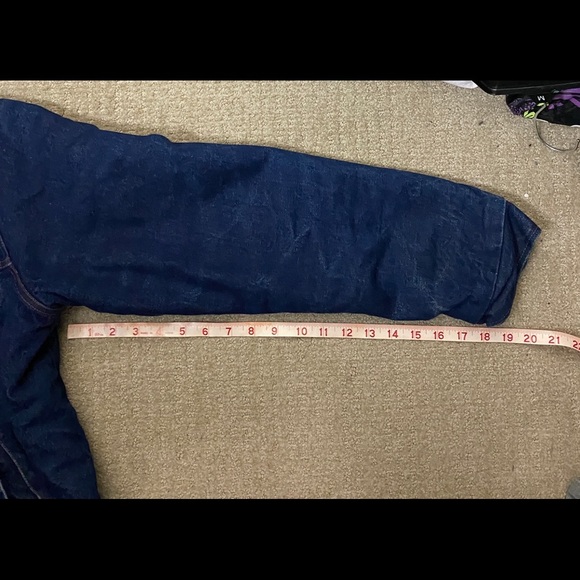 Saugatuck Drygood Denim Sherpa Jacket Size 42 - Picture 7 of 7